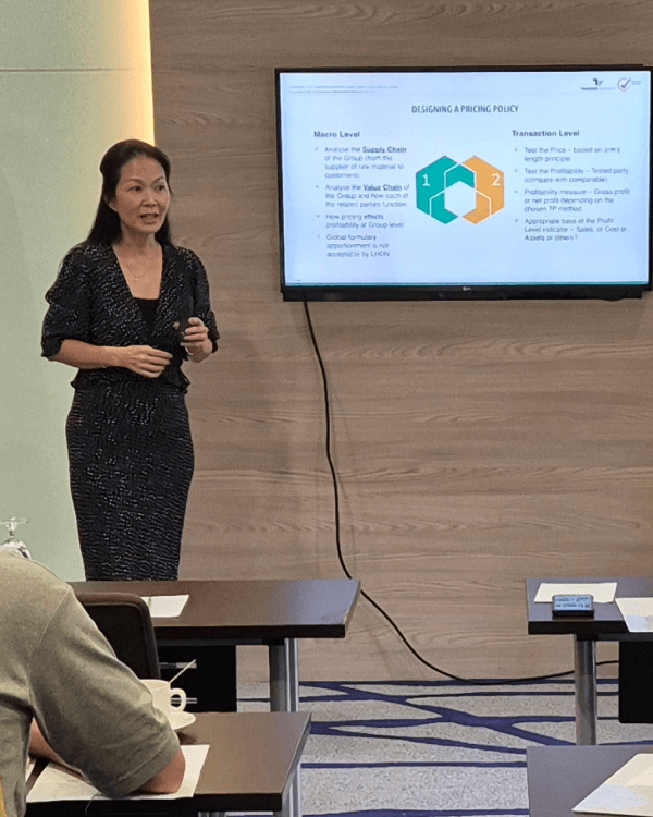 Transfer pricing compliance training